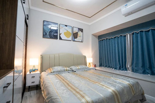 108㎡三居，輕奢風(fēng)中融入多色彩空間，體驗(yàn)充滿朝氣的生活